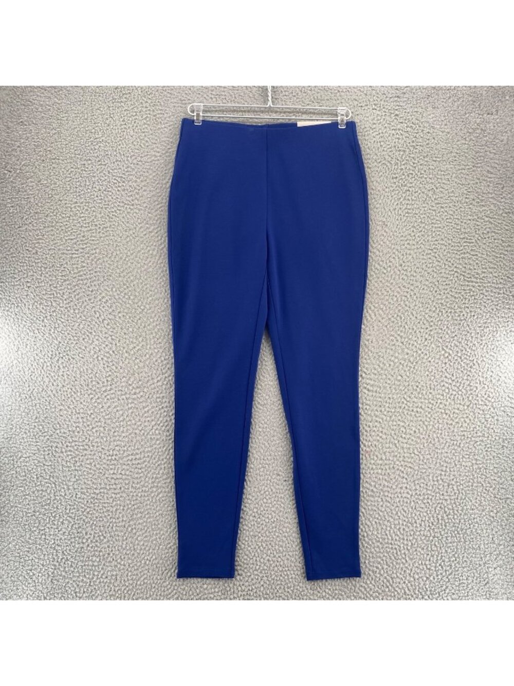 Chicos Pants Women 0 US 4 Navy Ponte Legging Ankle Mid Rise Stretch Comfort NWT